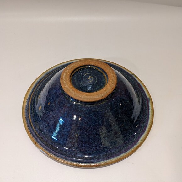 Vintage 1970s Stoneware Pottery Bowl – Dragonfly – Boho Cottagecore MCM Nature - Picture 7 of 7